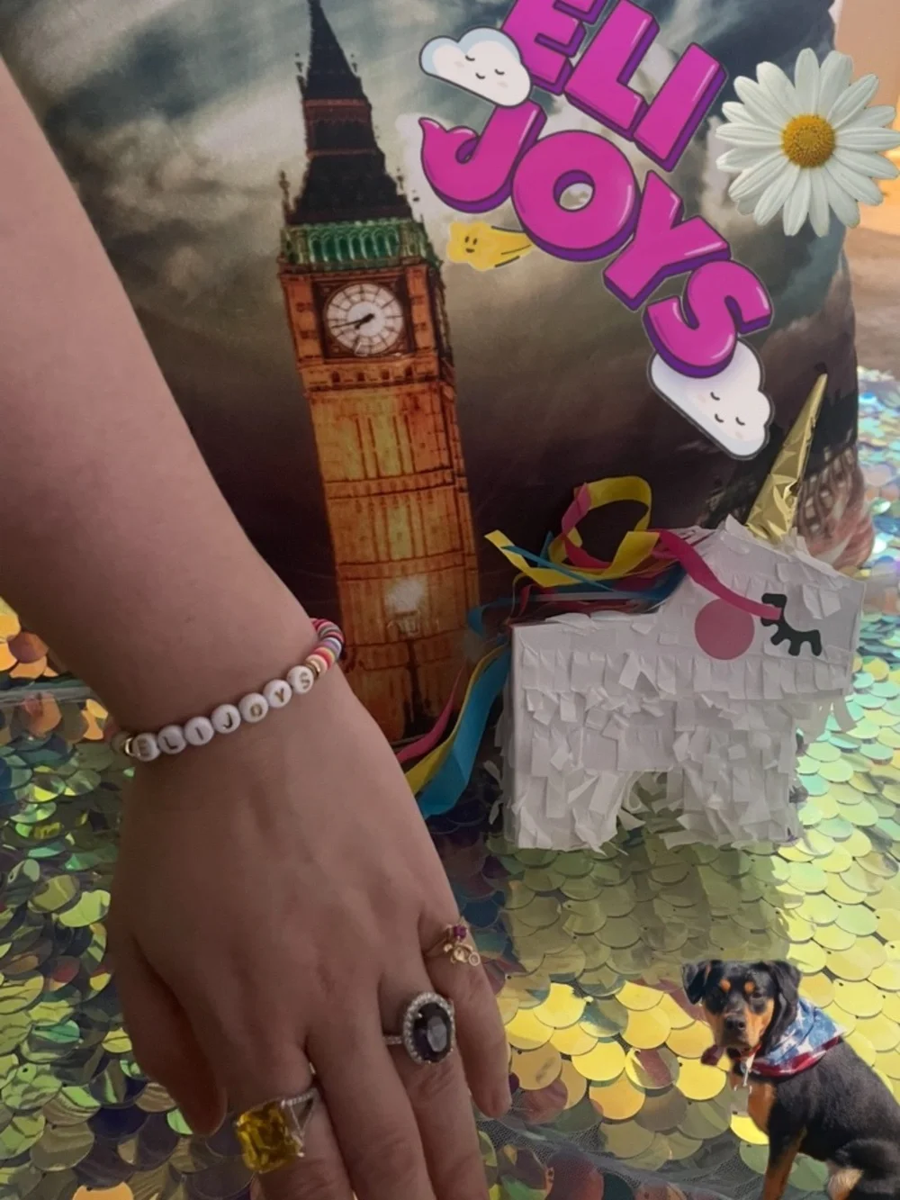 ELIJOYS rainbow bracelet OS